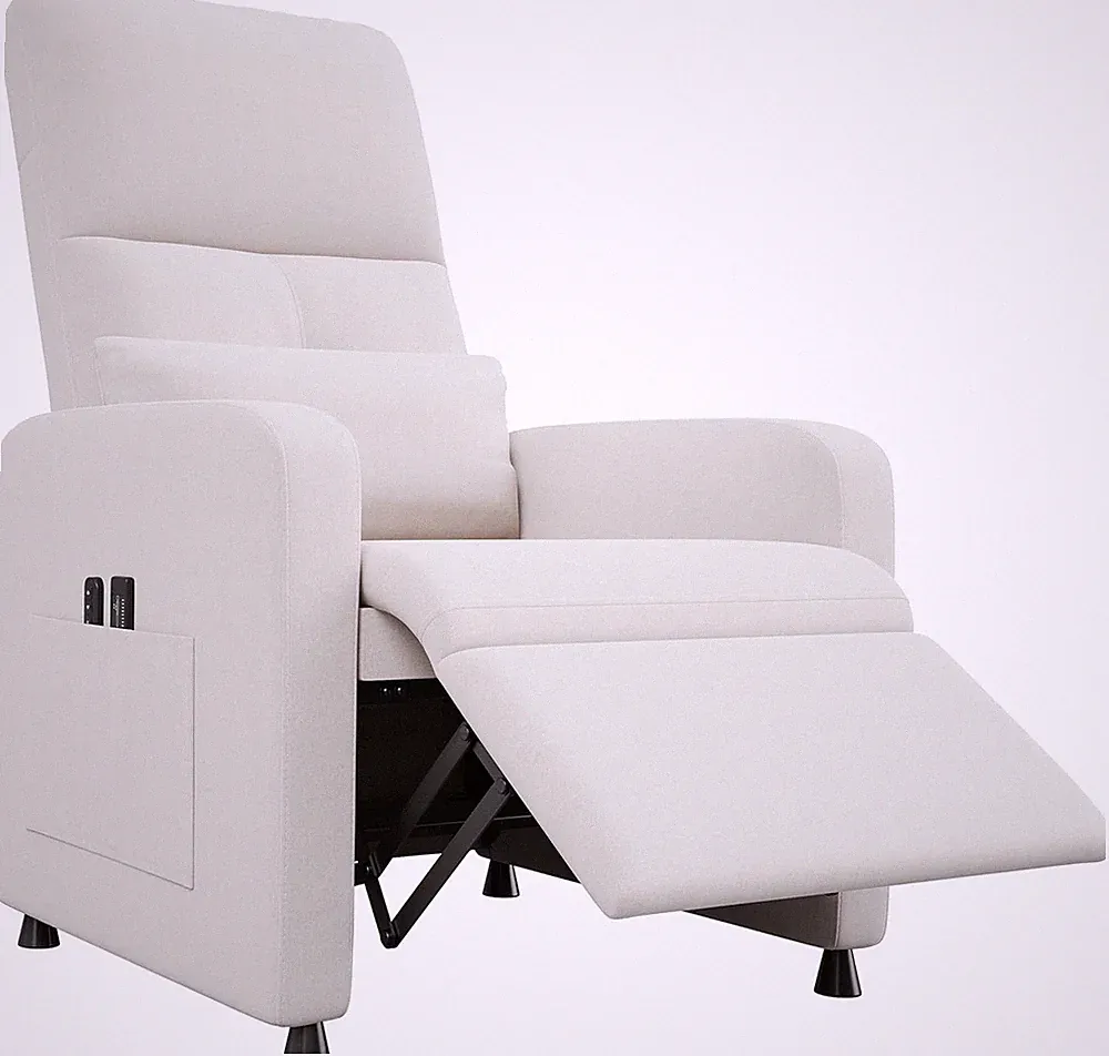 Ergonomic Electric Recliner Chair with USB Port & Side Pockets for Comfort